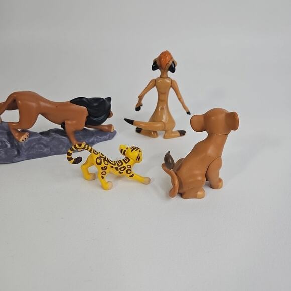 Vintage Mixed Lot of 6 Disney's The Lion King PVC Action Figures - Picture 4 of 5